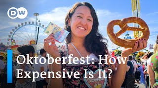 Munichs Oktoberfest How Far €100 Gets You [upl. by Aisatana195]