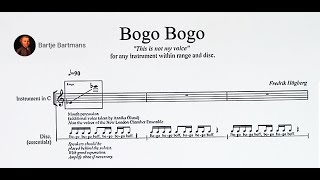 Fredrik Högberg  Bogo Bogo for clarinet and tape 2004 [upl. by Ghiselin851]