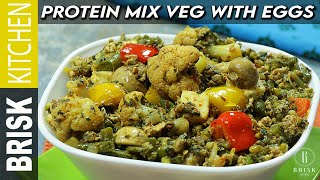 Protein Mix Veg with Eggs [upl. by Sharia102]