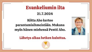 Evankeliumin ilta 2172024 [upl. by Yates354]