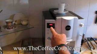 How to Brew with the super automatic JuraCapresso Impressa E9 Part 1 [upl. by Asilehs]