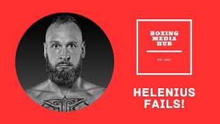 Robert Helenius with adverse findings Matchroom and Helenius statements in this video [upl. by Atirrehs]