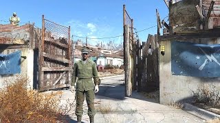 Fallout 4  How to equip Weaponry Clothing and Armor to Settlers [upl. by Htebarual]