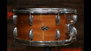 SOLD  Slingerland 7x14quot Hollywood Ace 3Ply Snare Drum  1960s Mahogany [upl. by Lonier]