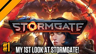 Day9s 1st Look at Stormgate  P1 [upl. by Nolyarb]