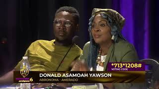 Nsoromma Season 6 Donald Yawson performed Abronoma by Amerado [upl. by Arst]