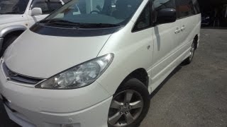 2004 Toyota Estima 4WD 3ltr for sale Tokyo Japan [upl. by Ylahtan]