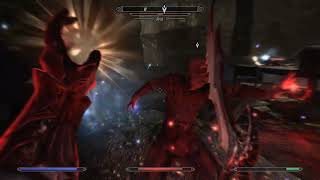 Invading Movarth vampire lair  Skyrim Legendary Difficulty Gameplay Part 22 [upl. by Olbap448]