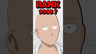 Saitama’s Rank Till Now in One Punch Man [upl. by Torbart673]