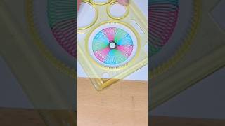 How many rotations did the pen make in total shorts spirograph satisfying asmr art pattern [upl. by Gino]