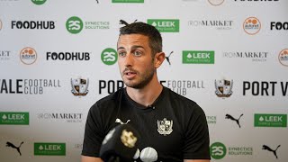 Prematch  Ben Garrity speaks ahead of the trip to Salford City this weekend [upl. by Addie]