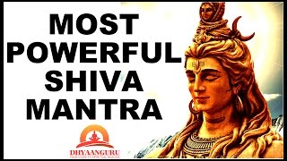 OM NAMAH SHIVAY MOST POWERFUL SHIVA MANTRA [upl. by Risan]