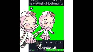 Tutorial menghilangkan green screen di aligth motion alightmotion [upl. by Barbur773]