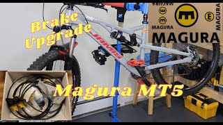 Upgrade to Magura MT 5 Brakes [upl. by Nilad623]