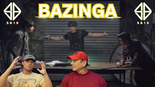 Two ROCK Fans REACT to SB19 BAZINGA [upl. by Arebma]