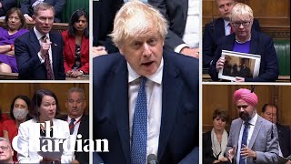 MPs grill Boris Johnson over Sue Gray findings ‘Absolutely shameless’ [upl. by Ecinaej685]