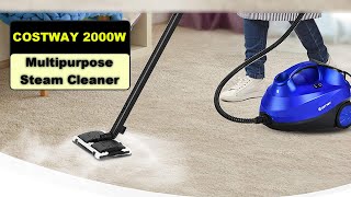 Best Steam Cleaner  COSTWAY 2000W Multipurpose Steam Cleaner [upl. by Dier]