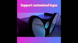 Upgraded Abyss DJ Stand LED DJ Booth Tablesnightclub djstage barglowsupplies [upl. by Idok]