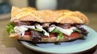 Pork Steak Sandwich  Fresh Easy and Delicious [upl. by Nadruoj]