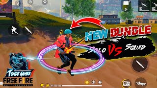 SOLO VS SQUAD GAME PLAY WITH NEW SAKURA CLUBBER BUNDLE  TONDE GAMER [upl. by Areta]