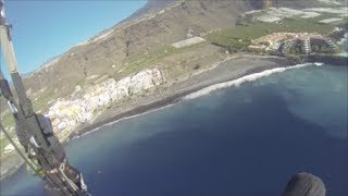 Paragliding La Palma Spain [upl. by Enirhtac611]