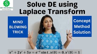 Easy method to solve differential equation using Laplace Transform engineering problem [upl. by Liponis201]