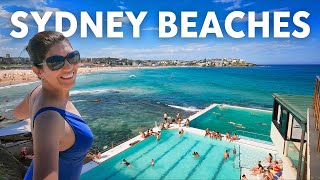 Best beaches in SYDNEY AUSTRALIA Bondi Manly Bronte vlog 3 [upl. by Jourdain]