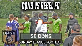 SE DONS vs REBEL FC quotYOUTUBE CHAMPIONSHIP BELTquot  Sunday League Football [upl. by Glori77]