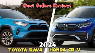 2024 Toyota RAV4 vs Honda CRV Best Sellers Review [upl. by Melania]