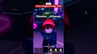 Коды Anime Vanguards  Новые Коды Roblox Аниме Авангард [upl. by Lichtenfeld]