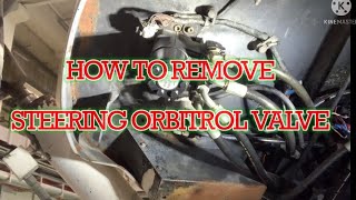 Removal of Steering Orbitrol Valve [upl. by Arley]