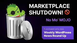 Big News MOJO Marketplace is Shutting Down [upl. by Darees]