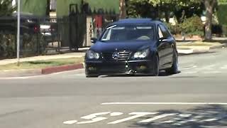 2001 Mercedes Benz C320 Eisenmann Race Exhaust Takeoff WOT Sound w203 [upl. by Garris]