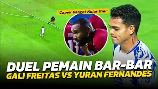 Pergerakan licin Seperti Belut  Momen Gali Freitas Buat Yuran Kelabakan Di Laga Vs PSM Makassar [upl. by Silden]