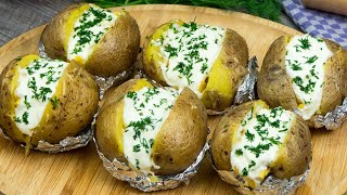 Das beliebteste Rezept für mit Käse gefüllte Ofenkartoffeln Beste Beilage Schmackhafttv [upl. by Bolme]