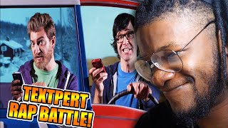 ERB OR NAH  Im a Textpert Rap Battle REACTION [upl. by Leopoldine]