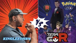 Kingleeoh vs The Worldor Just Team GO Rocket  Pokémon GO [upl. by Horatia]