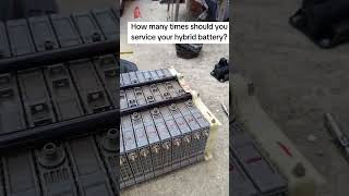 Toyota fielder hybrid battery centre [upl. by Drandell]