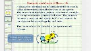 Ex Determine the Center of Mass of Three Point Masses on the Coordinate Plane [upl. by Ivetts]