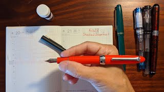 KWZ Standard Grapefruit and Fountain Pens [upl. by Frederick]