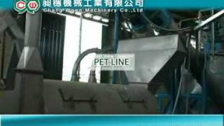 PET Bottle Recycling Machine in Iranwmv [upl. by Ileana370]