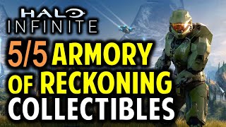 Armory of Reckoning All Collectibles Spartan Core amp Audio Logs Location  Halo Infinite [upl. by Viv]