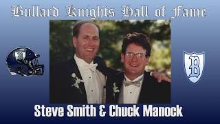 2017 Bullard High School Football Hall of Fame Steve Smith amp Chuck Manock [upl. by Osicnarf136]