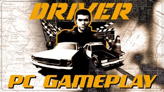 Driver 1 1999  PC Gameplay [upl. by Kass]