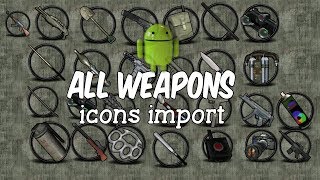 GTA San New weapons icon Android import [upl. by Refinney]