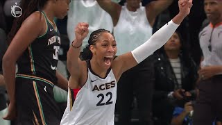 LAS VEGAS ACES WIN THE 2023 WNBA FINALS 🏆 [upl. by Hope]