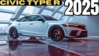 FINALLY 2025 Honda Civic Type R Revealed  This is SPORTY Design [upl. by Ehud689]