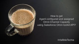 Agent configured and assigned Omni Channel Capacity using Salesforce Omni toolkit API [upl. by Darooge57]