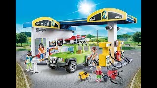 Playmobil 2020 voitures  playmobil city life station service [upl. by Oznecniv]