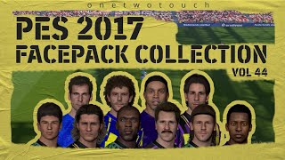 PES 2017 FACEPACK COLLECTION V44 [upl. by Marijn]